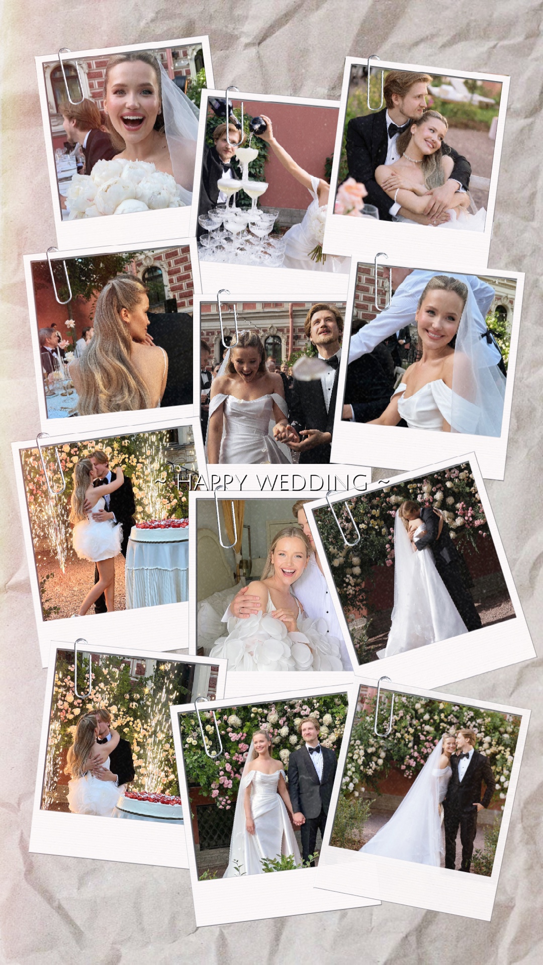 Happy wedding 