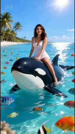 Ride an orca whale