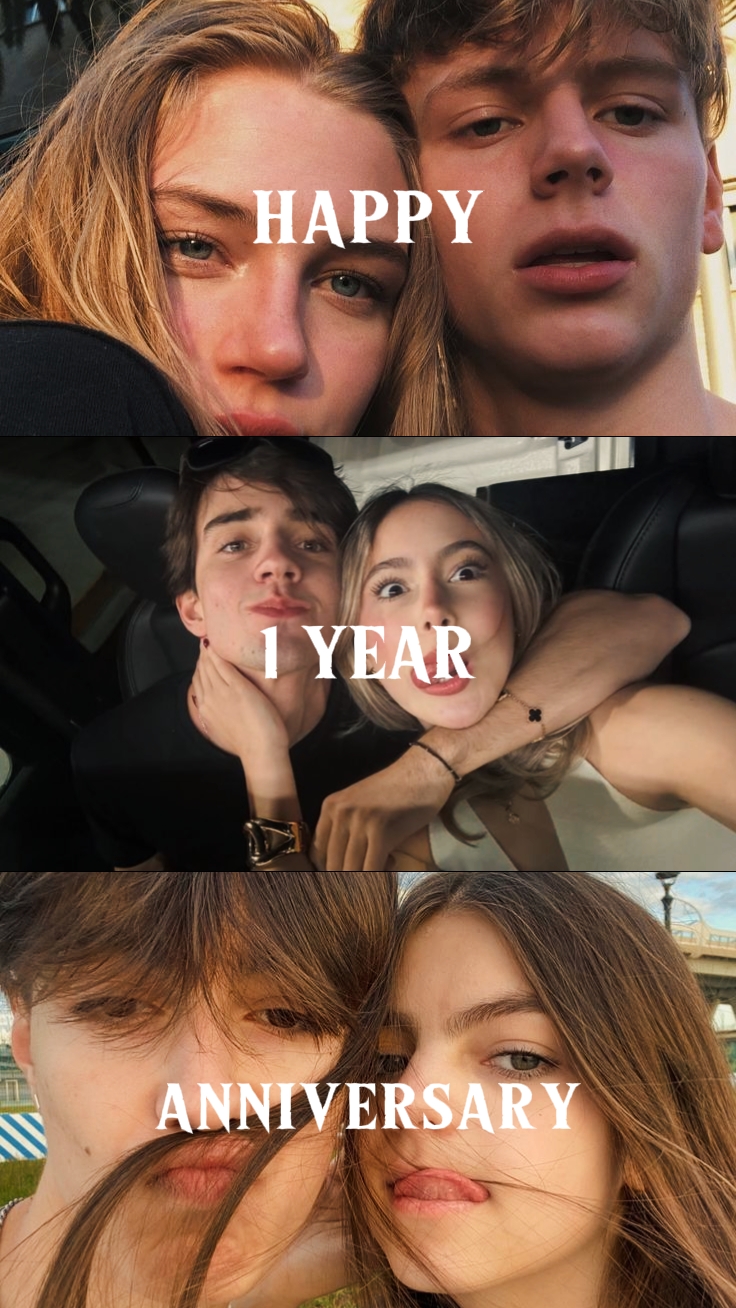 FELIZ 1 AÑO ANNIVERS