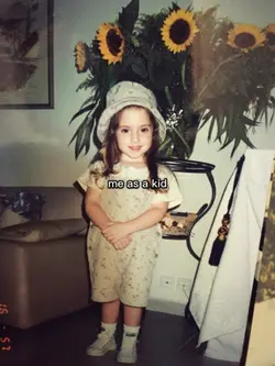me as a kid