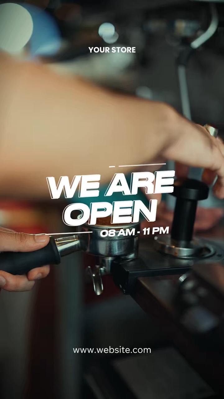 We Are Open