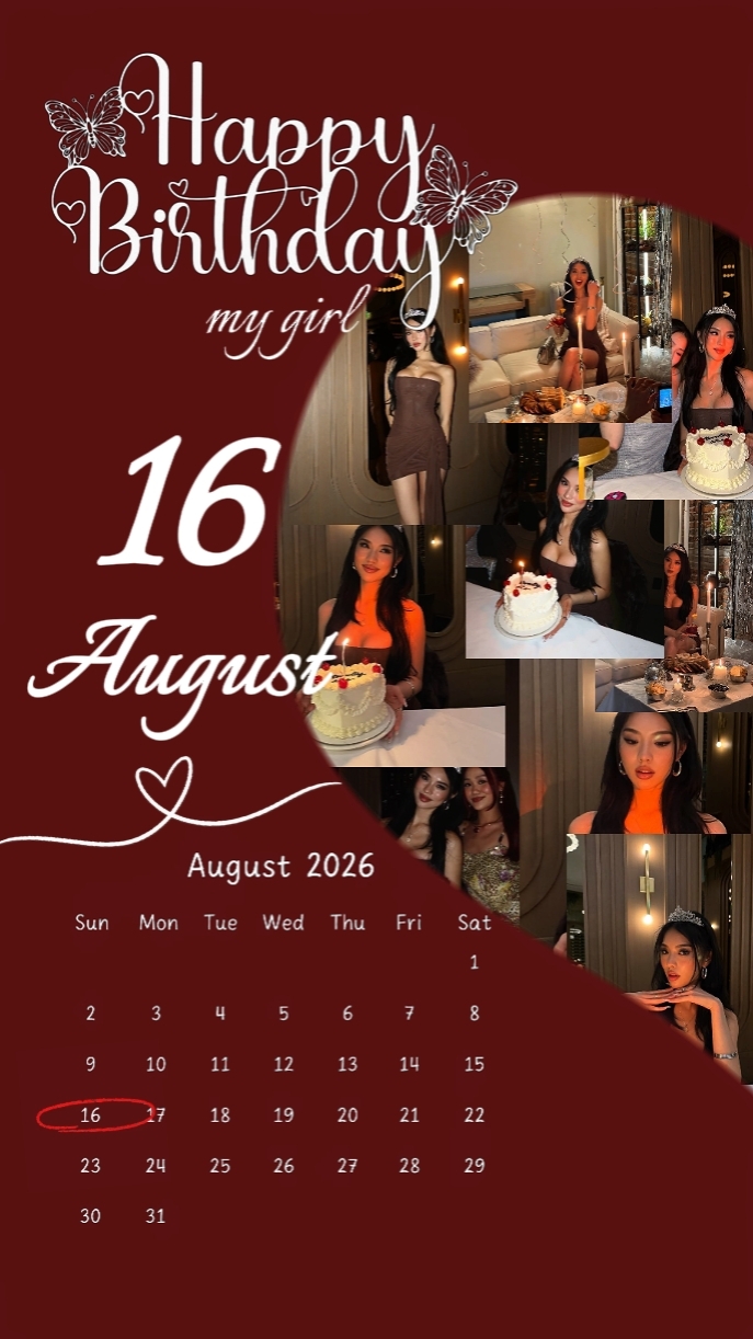 hbd 16 August 
