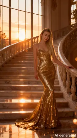 Luxury dress AI