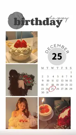 25 DECEMBER BIRTHDAY