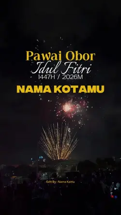 Pawai obor idulfitri