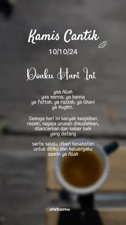 Kamis cantik 10.10