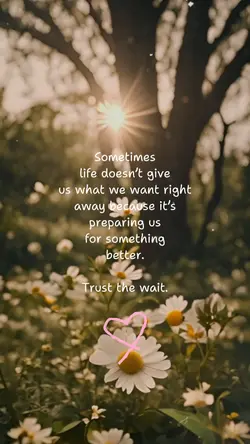 trust the wait