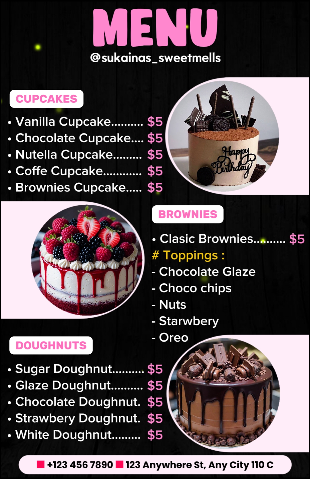 Menu Kue Estetik