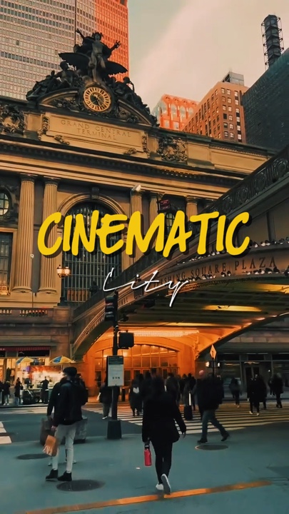 City vlog trend 