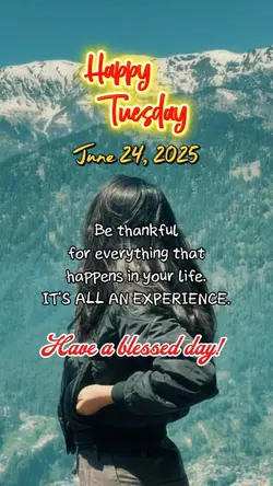 BE THANKFUL