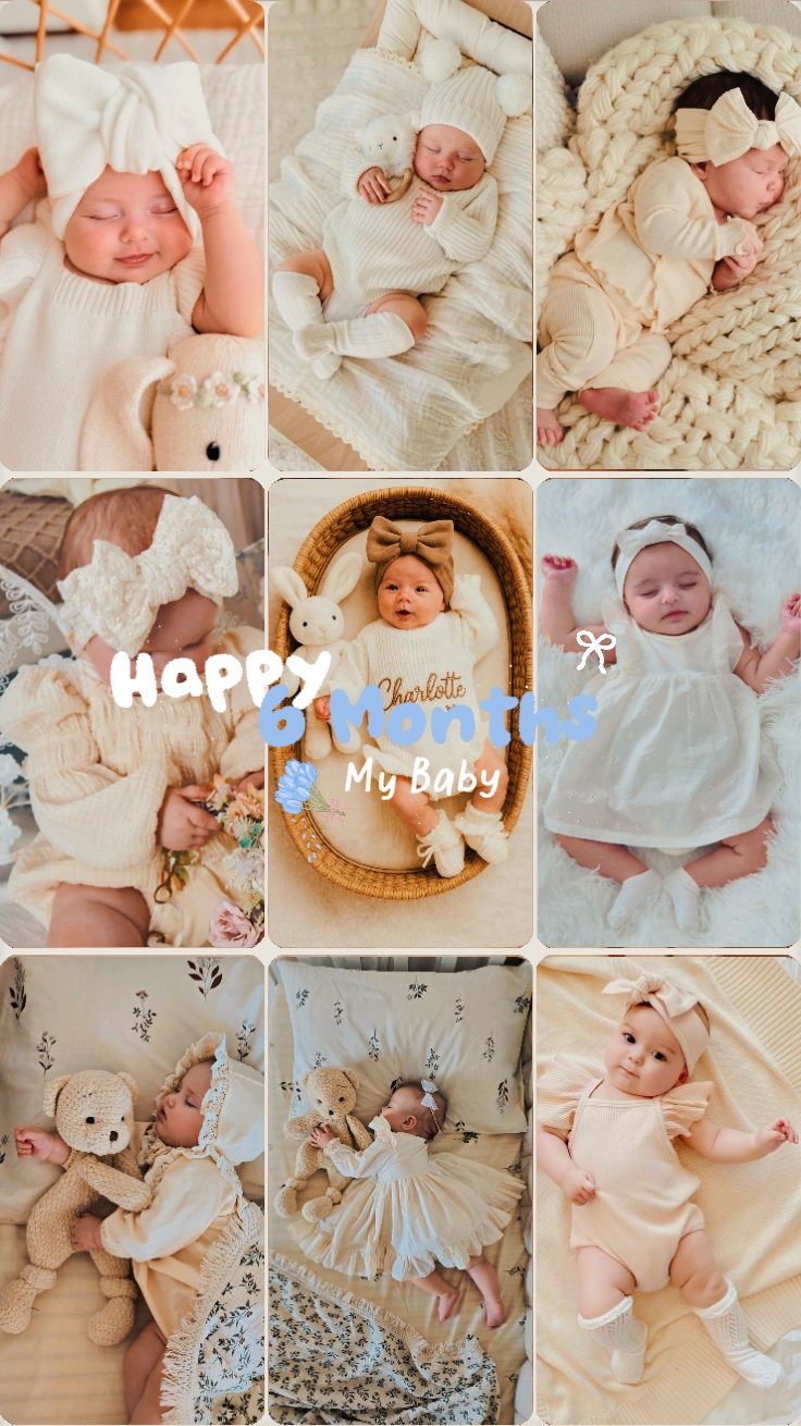 Happy 6 Months Baby 