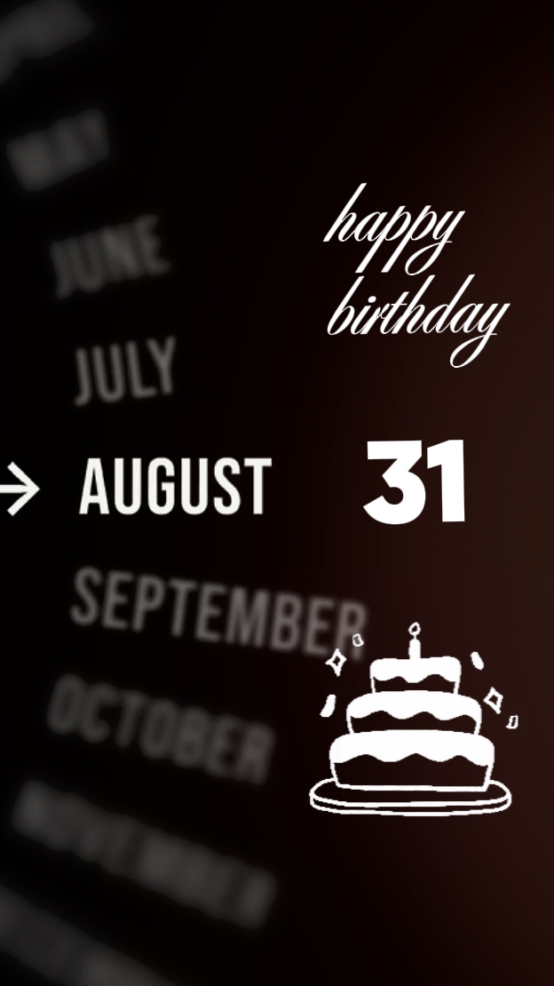 HBD 31 august