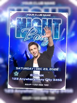 Night Party Blue