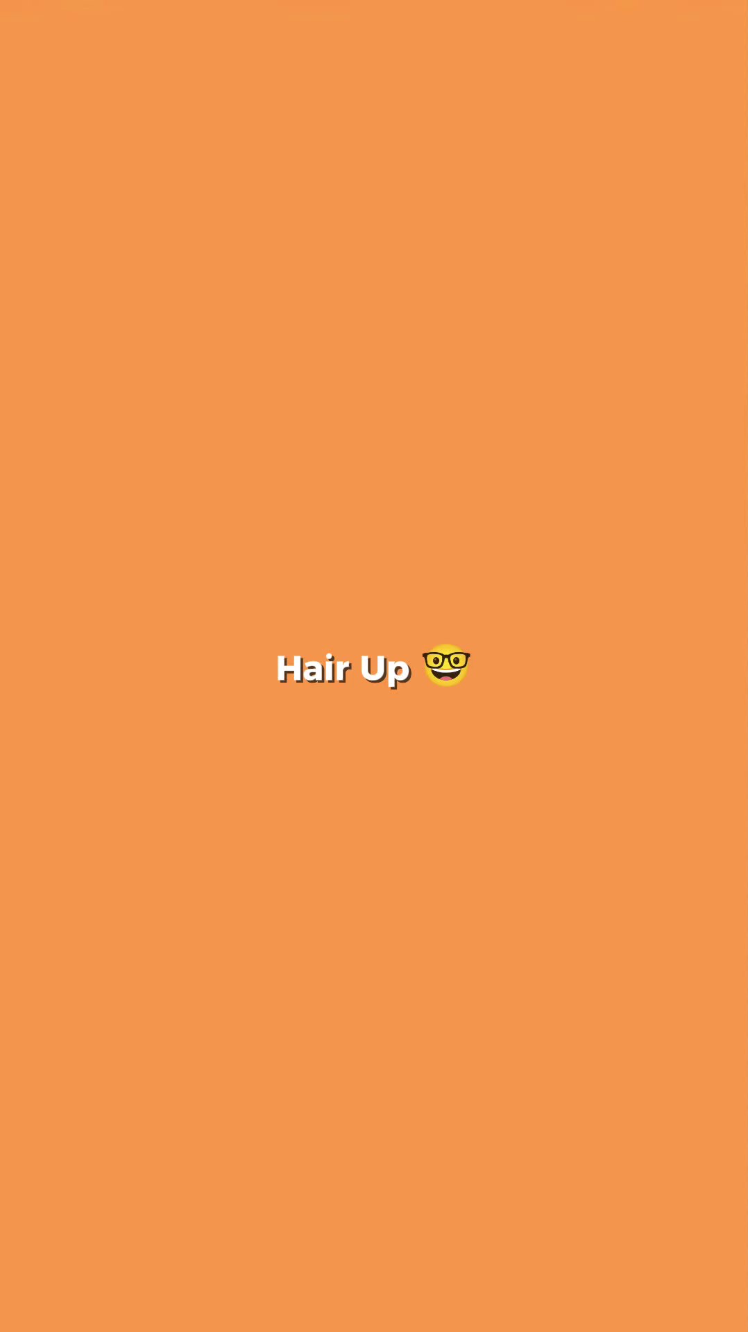 hair up