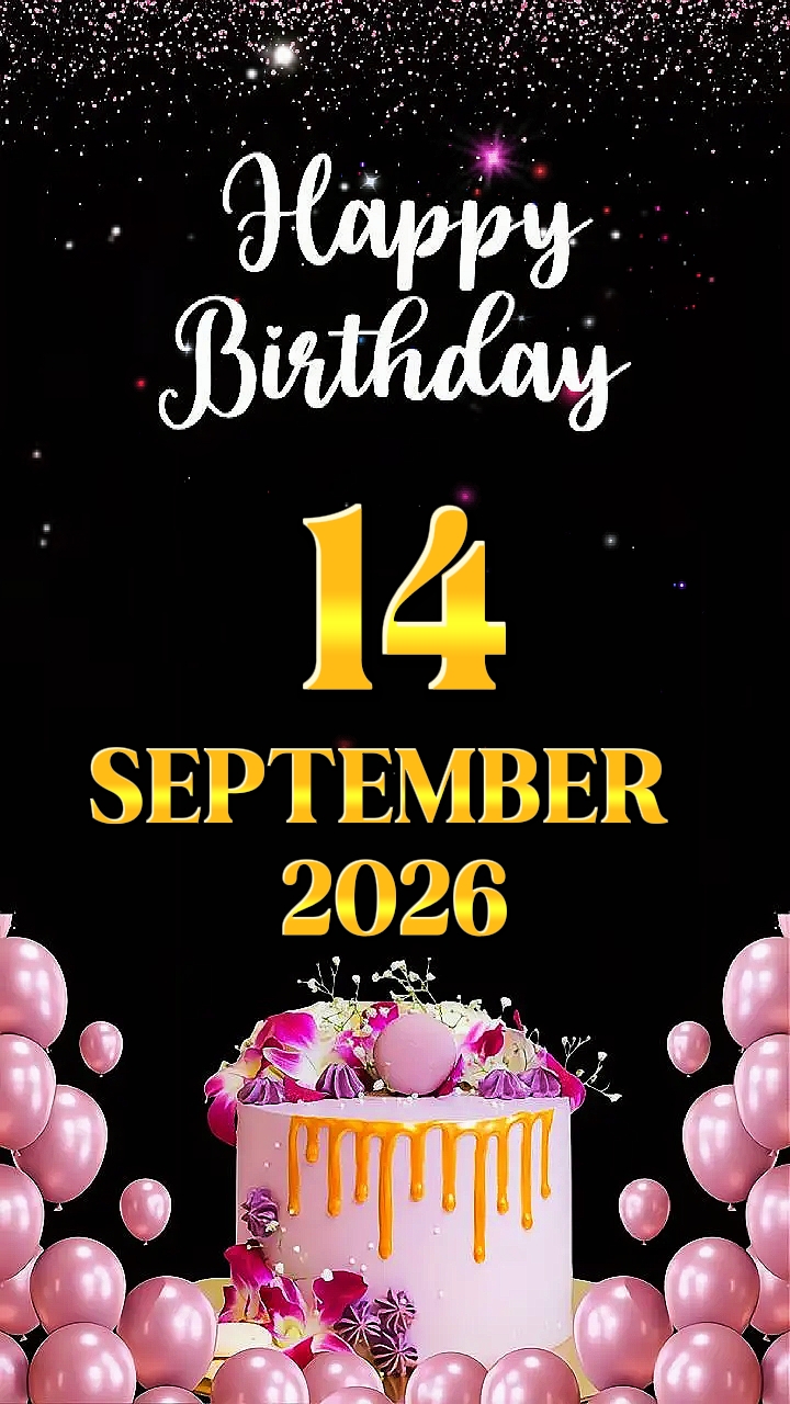 HBD 14 September2026