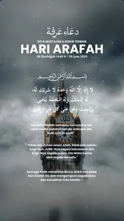Doa Hari Arafah