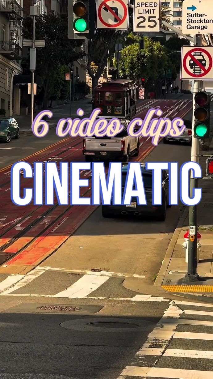 6 clips cinematic