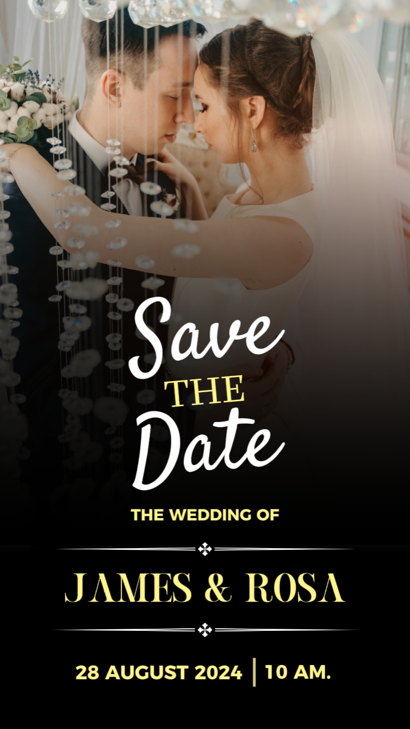 Invitación de boda