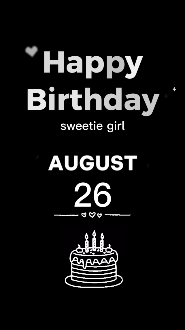 HBD 26 août