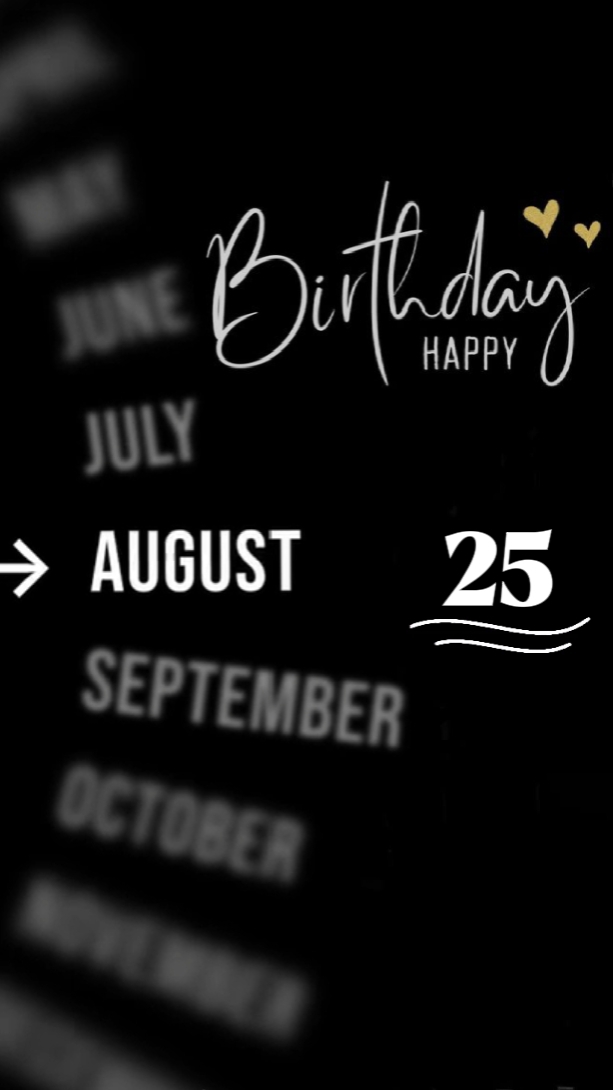 ULANG TAHUN 25 AGUSTUS