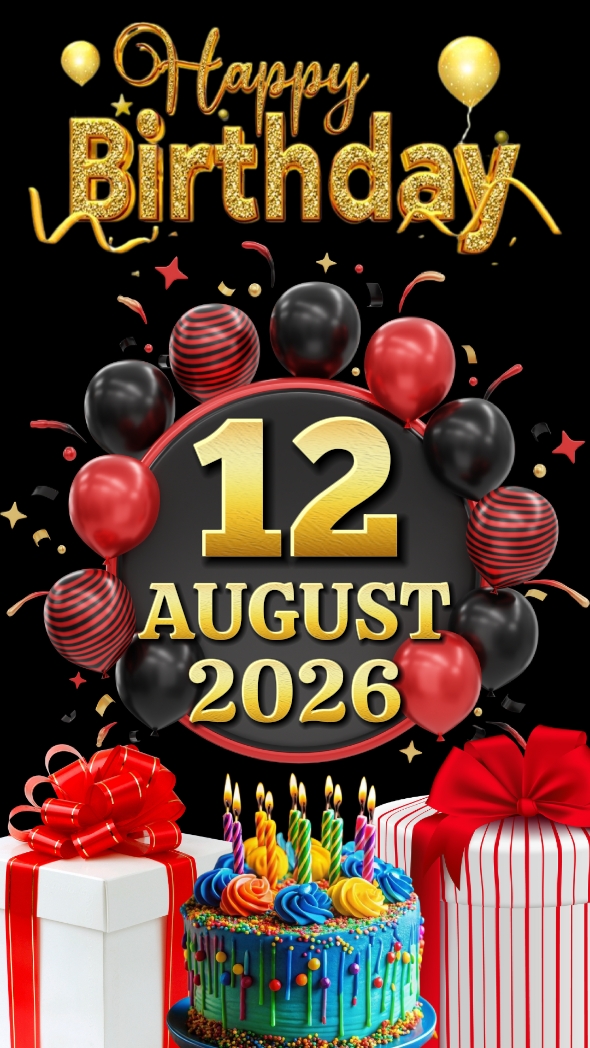 Hbd 12 August 2026