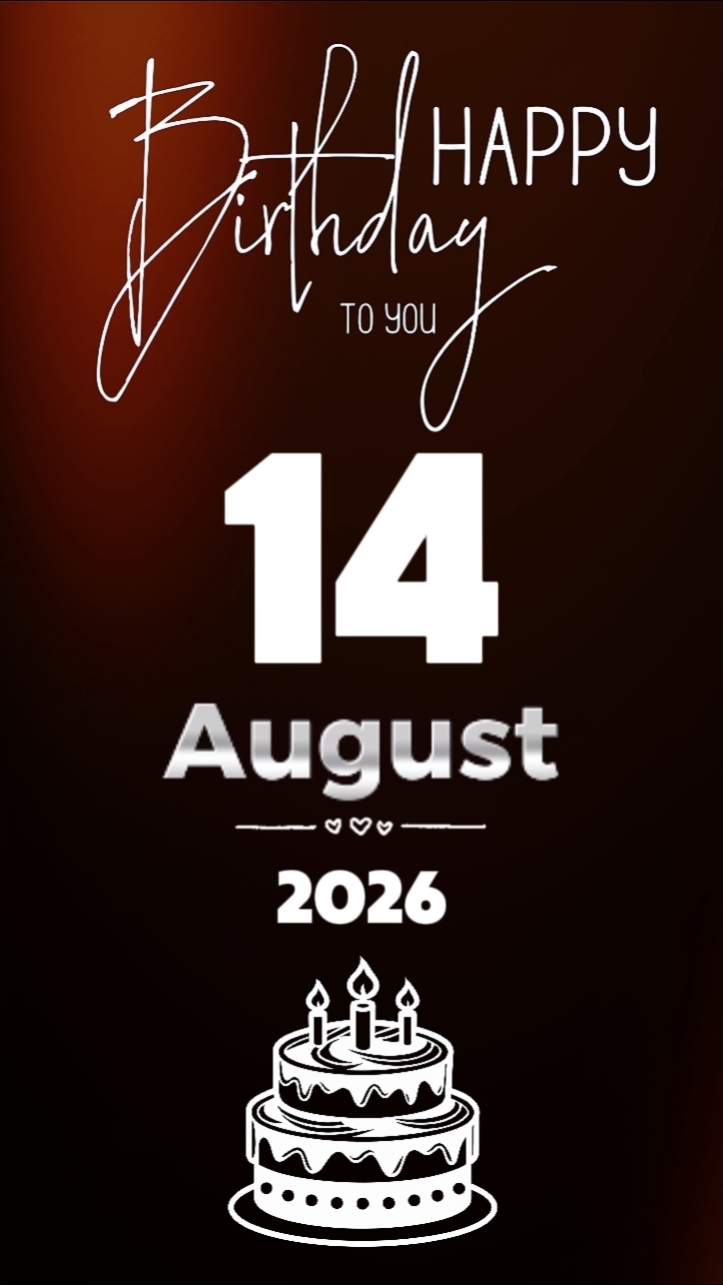 Hbd Son 14August