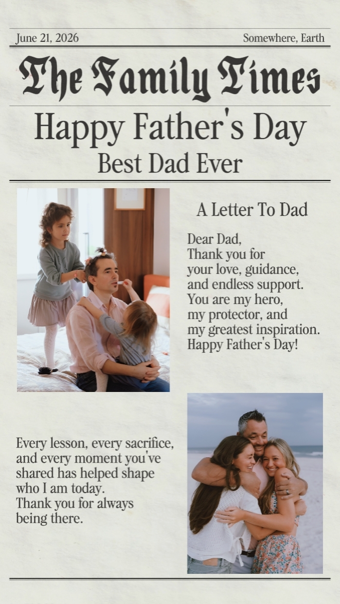 Ein Brief an Papa