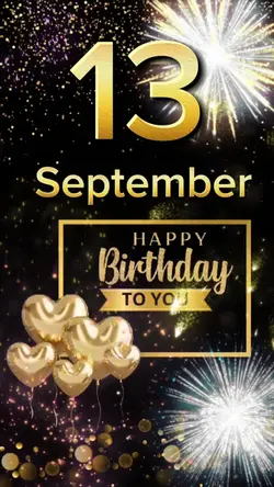 Ultah 13 September