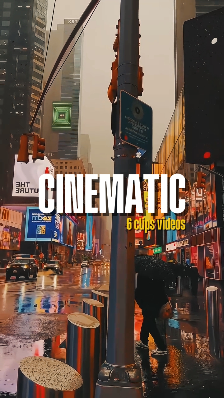 cinematic 6 clips 