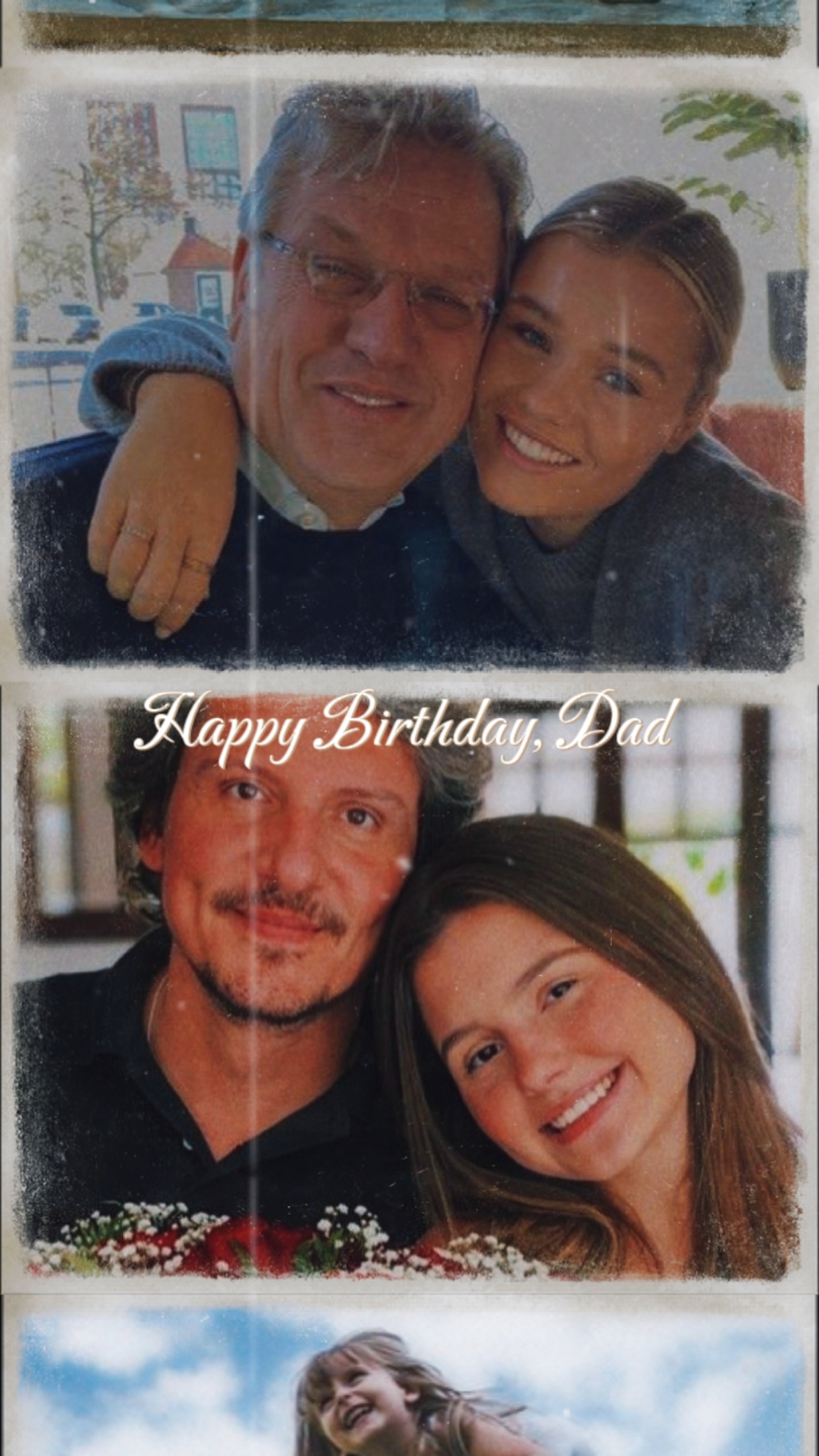 Feliz Aniversário Papai 