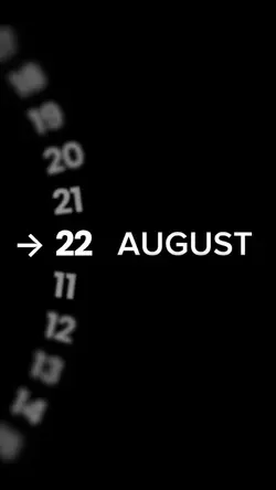 BIRTHDAY 22 AUGUST 