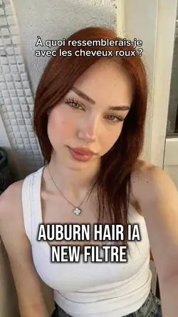 Auburn hair color
