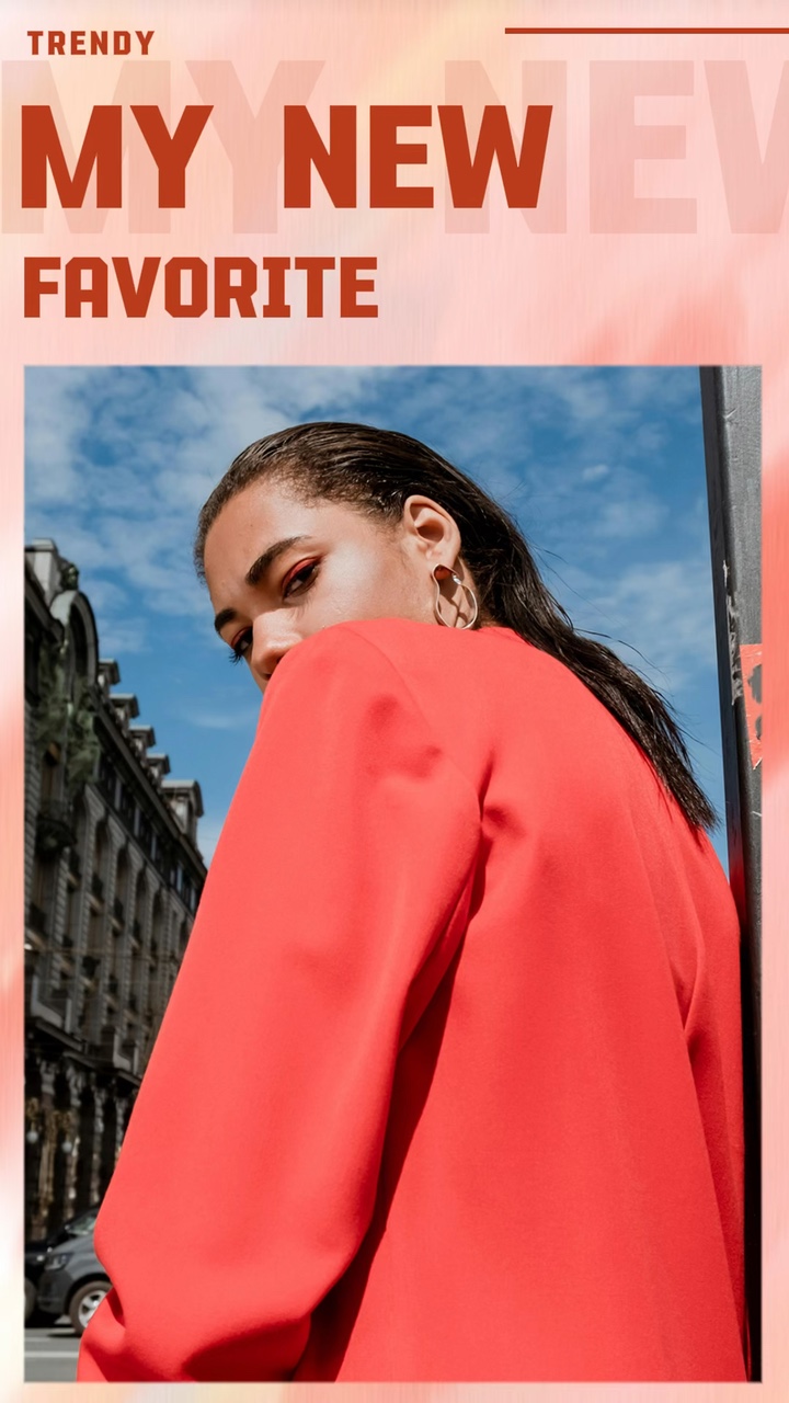 Sincronización de ritmos, minimalista, ropa y accesorios, plantillas de comerciante. 