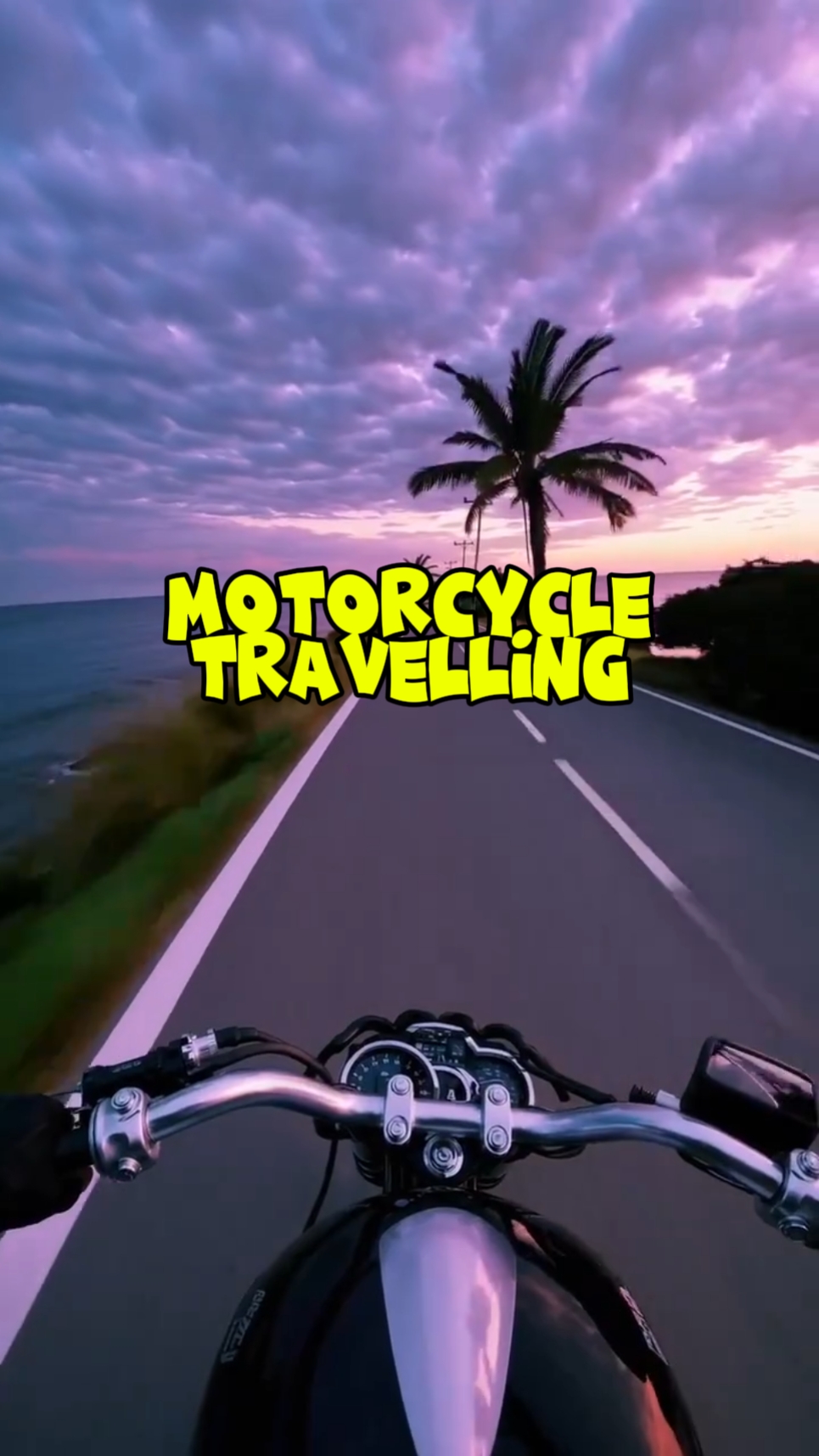 motorcycle traveling