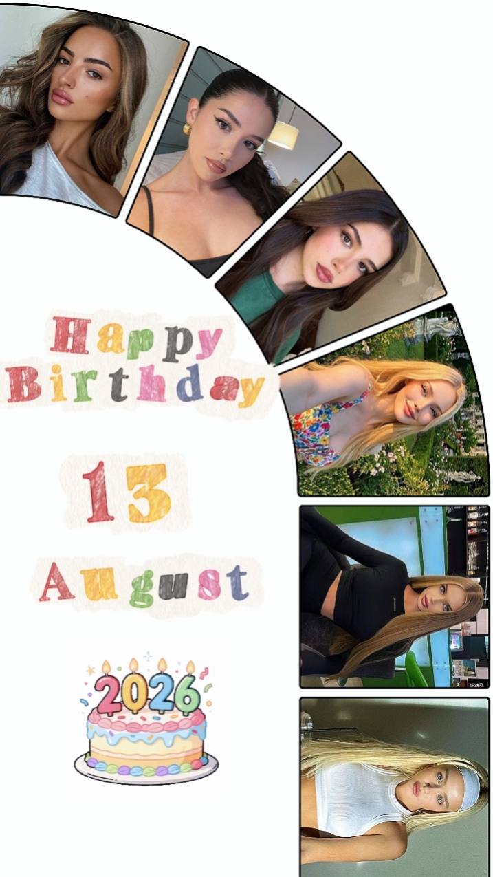BIRTHDAY 13 AUGUST 