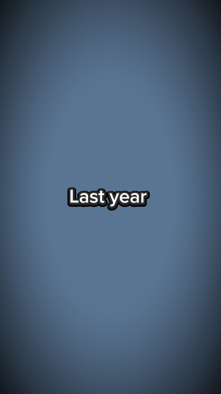 El pasado y este año 