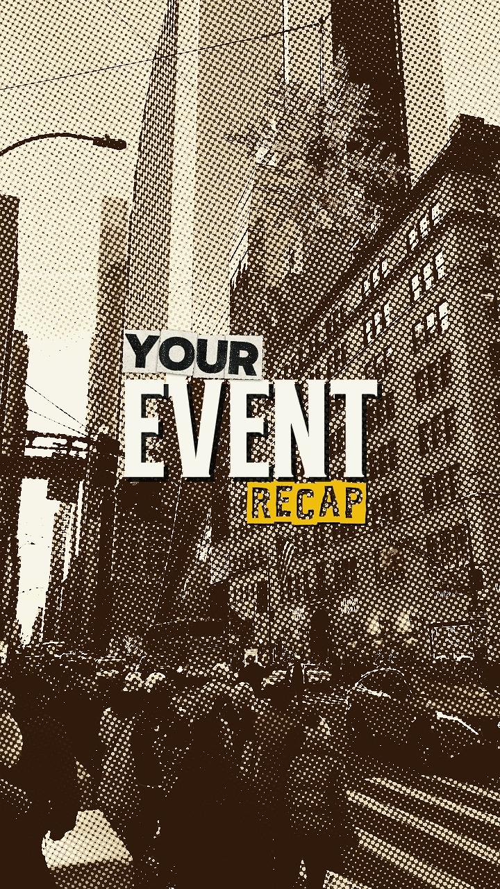 Your event recap