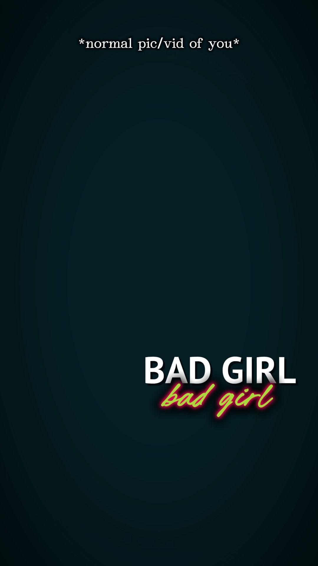 bad girl