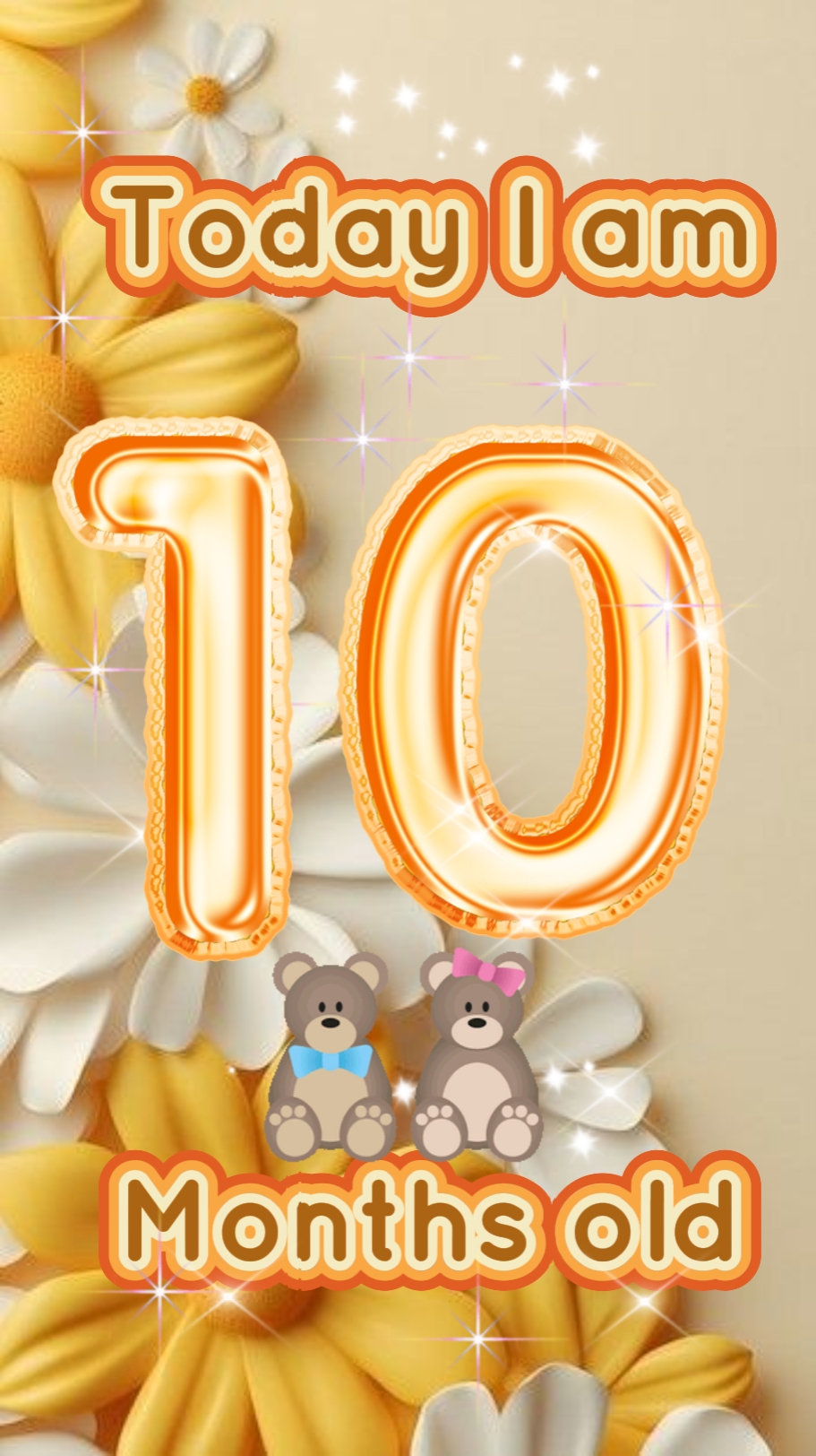 10 aylıkken