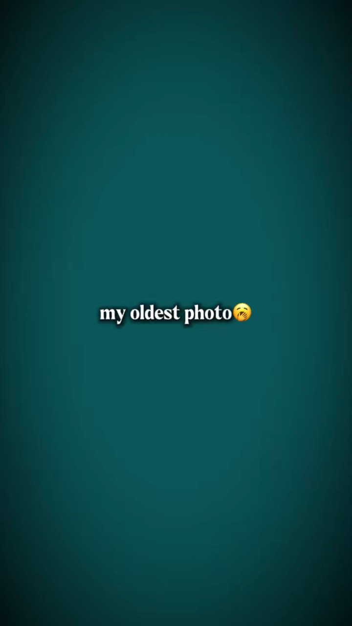 Foto tertua saya 