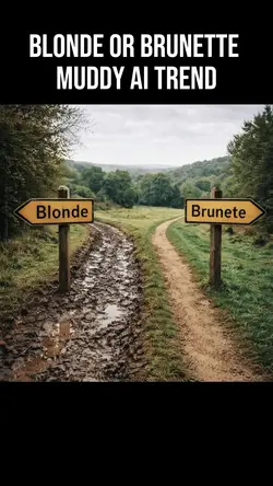 Blonde brunette Mud