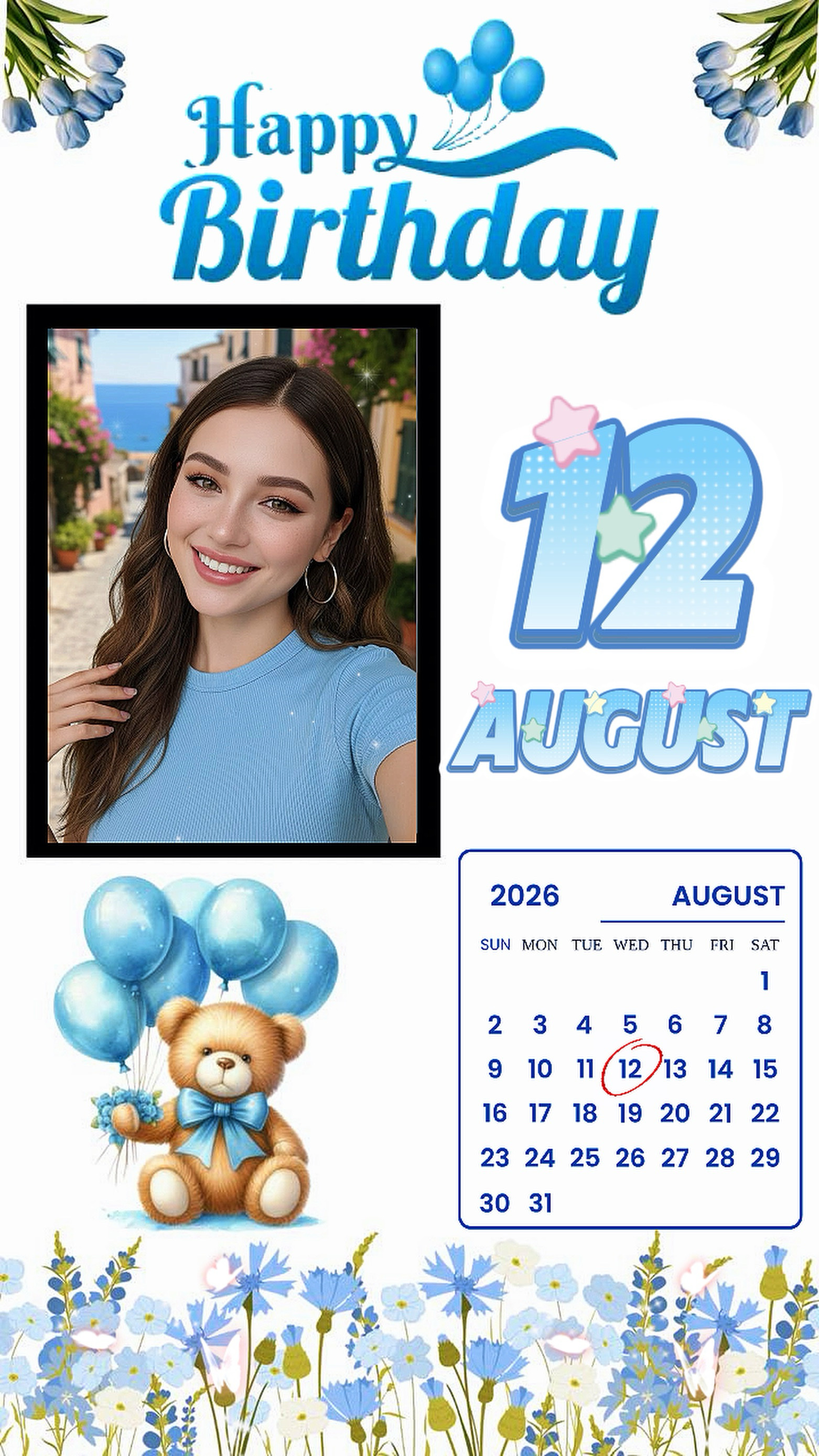Ulang tahun 12 Agustus 
