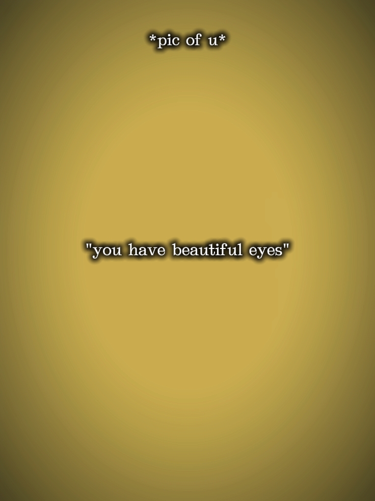 u have beautiful eye
