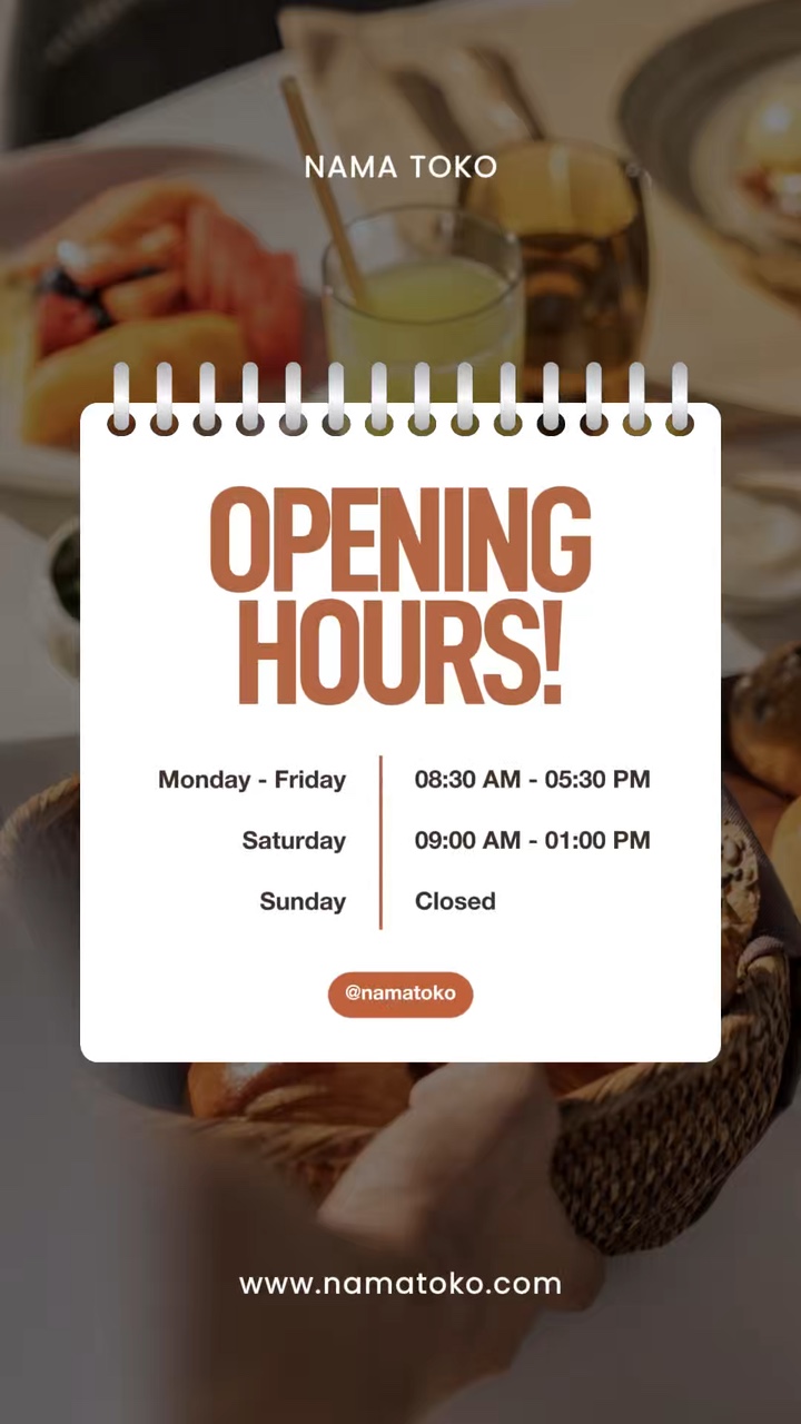opening hours 