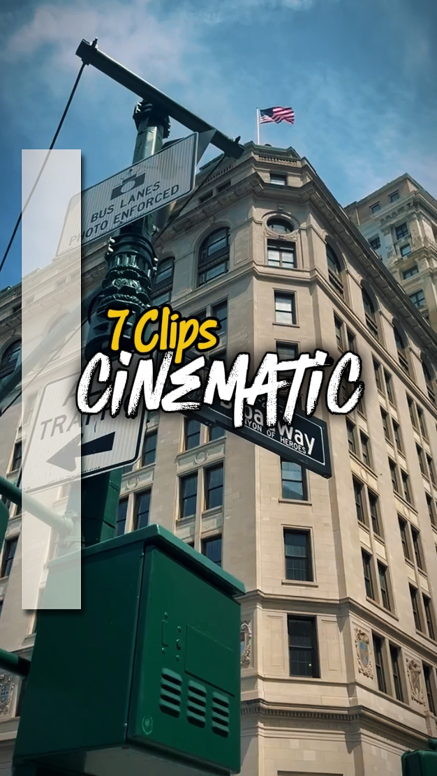 7 CLIPS CINÉMATIQUES