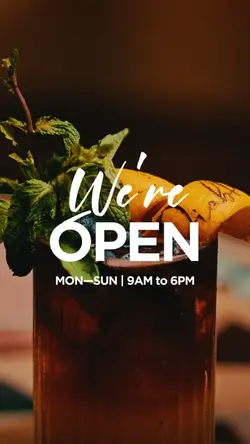 We Are Open