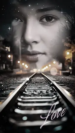 Efek keren mix b&w