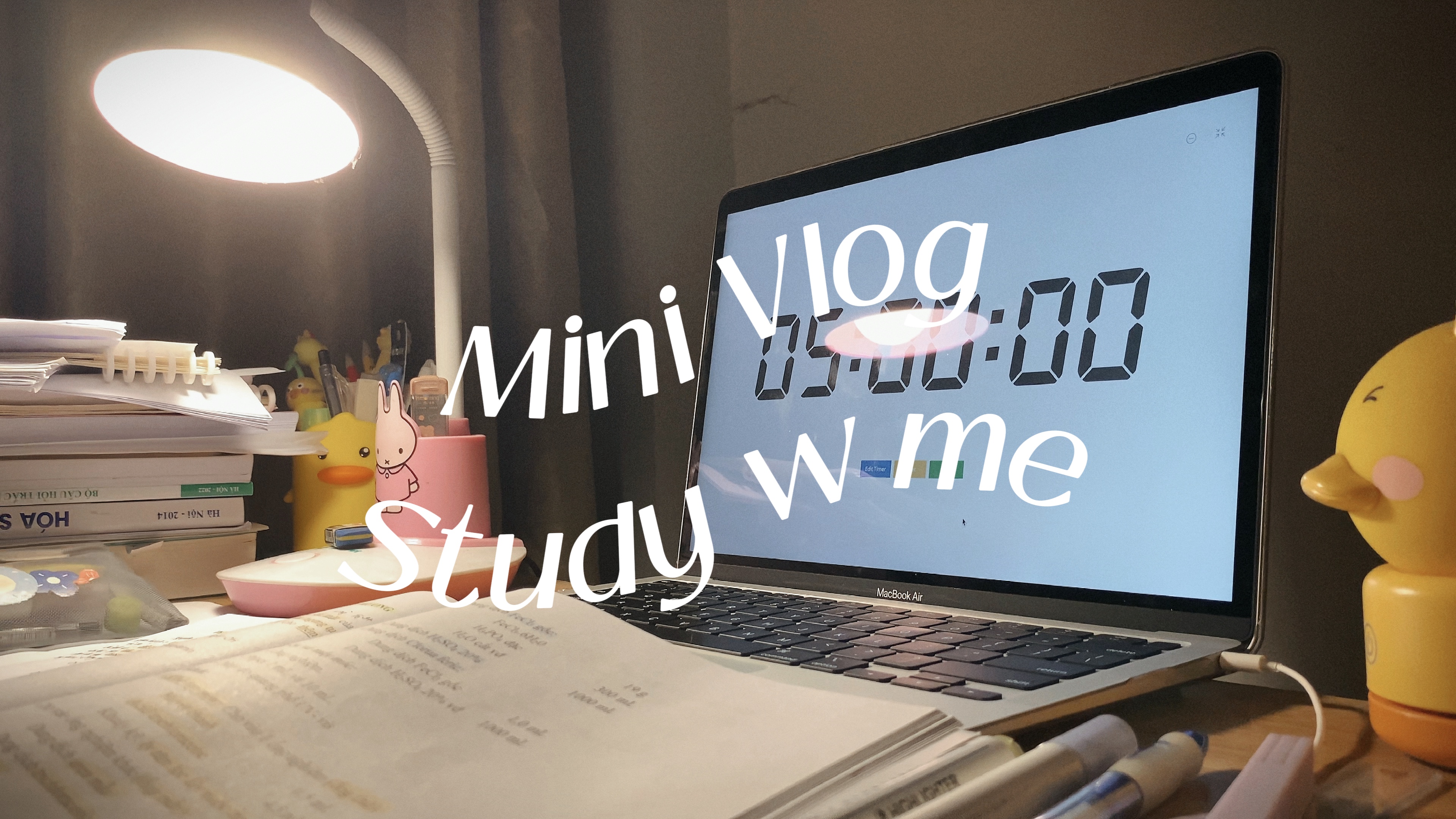 Vlog d'étude 📚