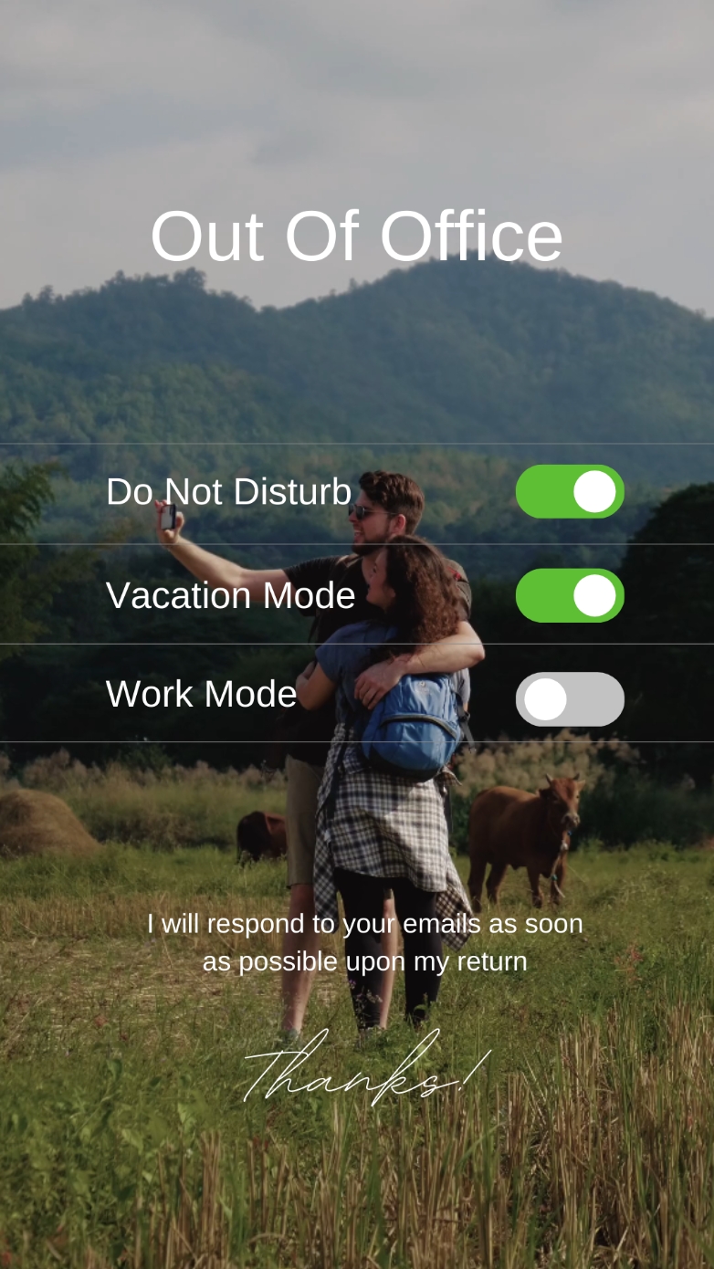 Vacation Mode