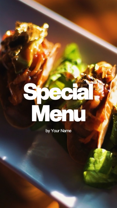 Menu Spesial